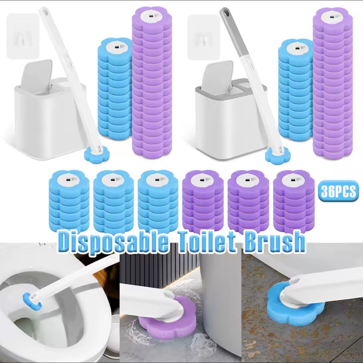Disposable Toilet Brush